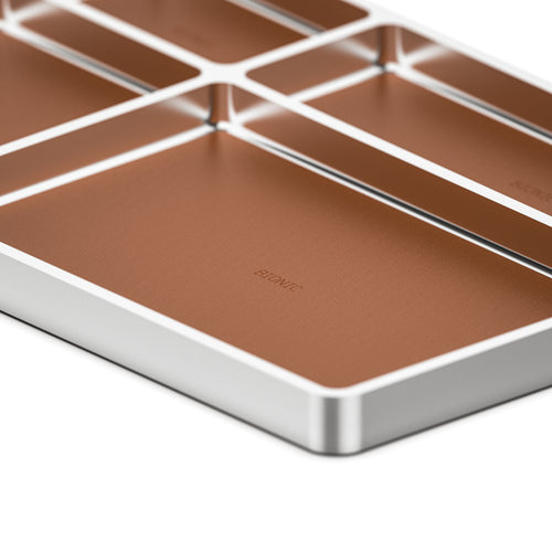 Valet Tray Leather Pad Set