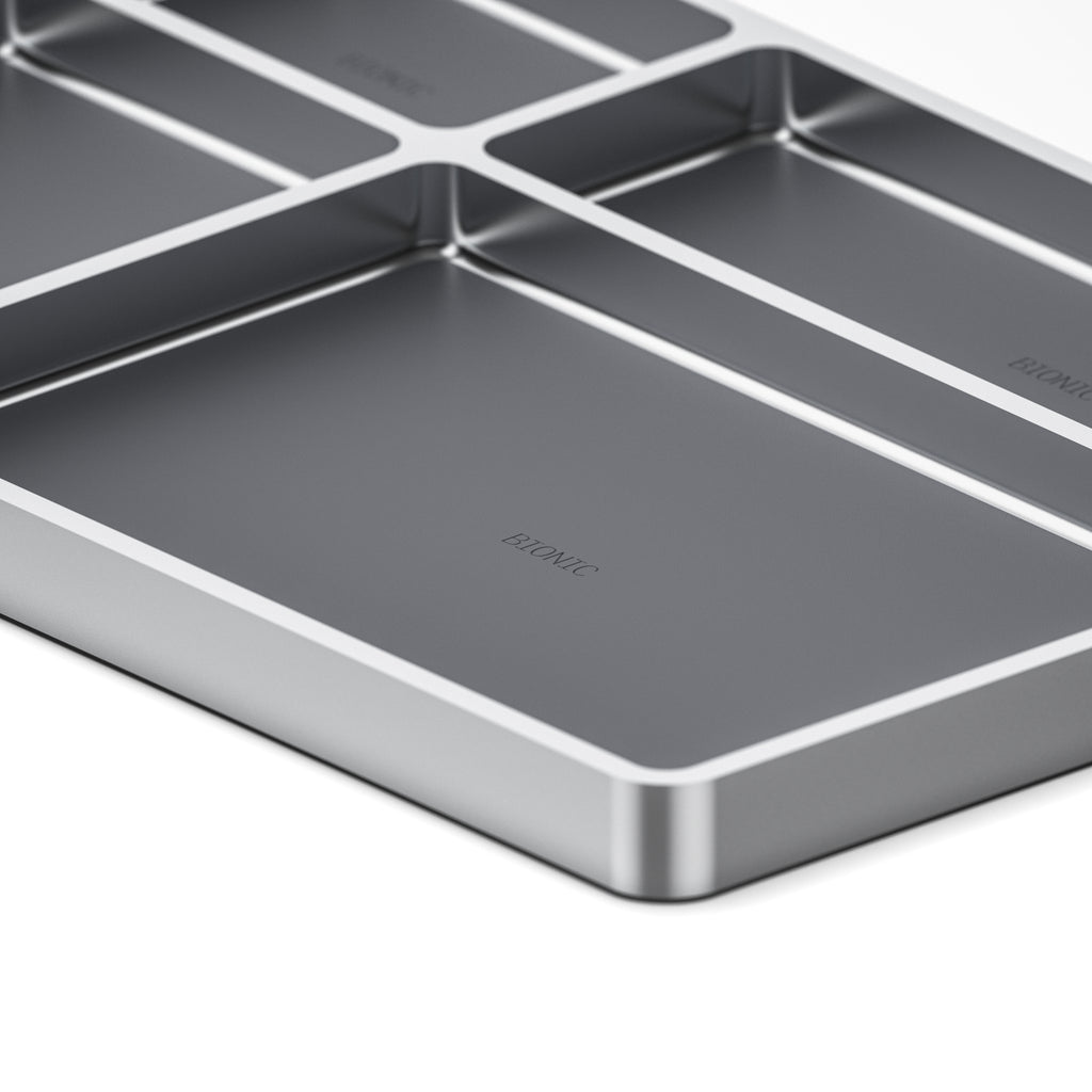 Valet Tray Leather Pad Set