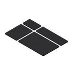 Valet Tray Leather Pad Set