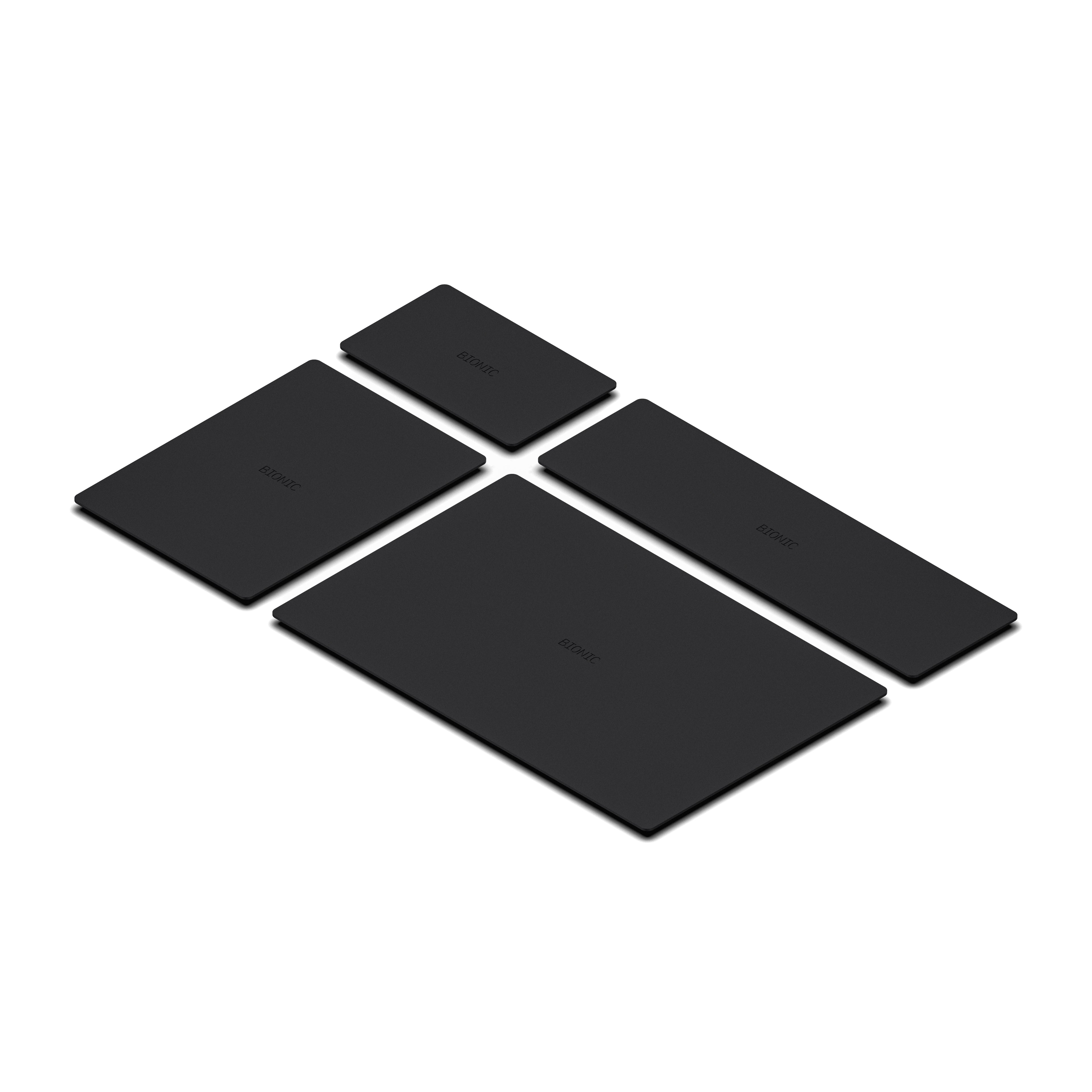 Valet Tray Leather Pad Set